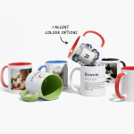 Mugs printing options