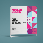 Tension fabric display for tradeshows