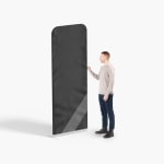 Tension fabric stand