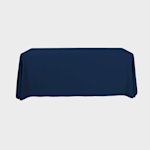 blank trade show table covers