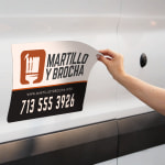 imanes para vehículo personalizados