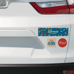 Calcomanías para auto azules