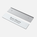 placas con inscripción para puerta