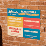 Esimerkki 9 valitusta tuotteesta