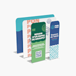 Banderole en tissu tendu