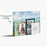 Impression de toiles photo personnalisées de différents formats présentant différentes images et photos. Il est précisé que vous pouvez importer le graphisme de votre choix.