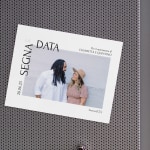 Una calamita Save the date con la foto di una coppia.