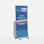 Outdoor roll-up banner
