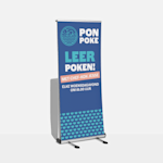Outdoor roll-up banner