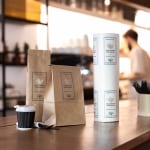 Clear label rolls