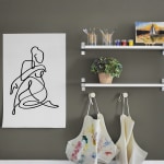 abstract wall art posters