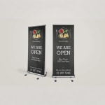 Outdoor Retractable Banner