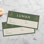 Gift certificate