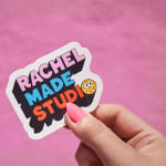 Die cut vinyl stickers