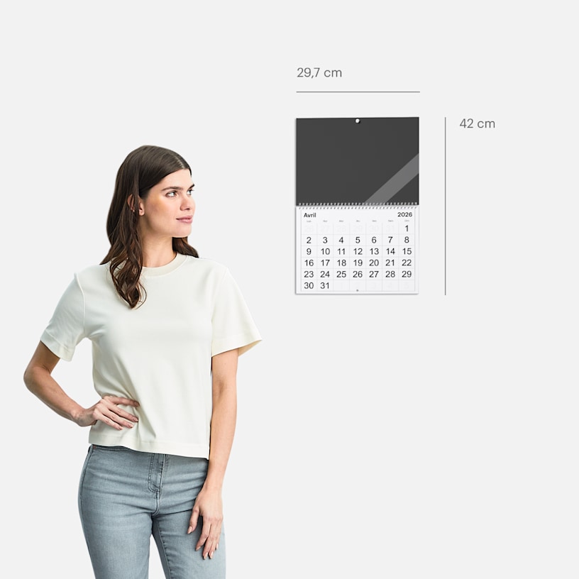 Calendrier 2026 Mural Calendrier Mural 2025 TRITCHIC - Format A3 (30x42cm) 3 Mois Par Page Avec Marqueur Date Mon Premier Calendrier 2025 2026