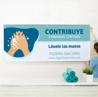 cartelería coronavirus y comunicación